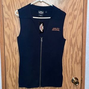 Harley Davidson sleeveless sweater
